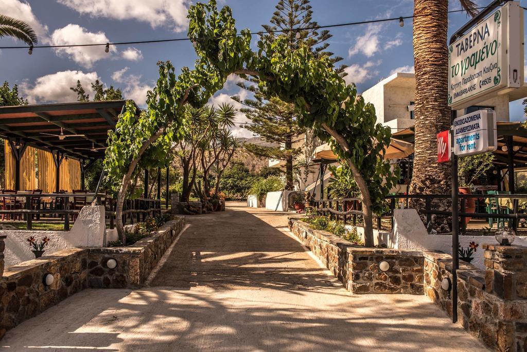 Grameno Apartments Kountoura Selino Luaran gambar